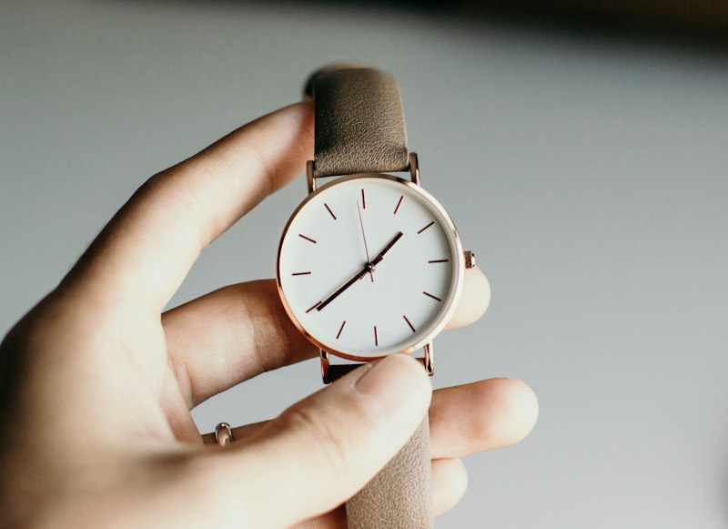 CartDost Vintage Roman Numeral Genuine Brown Leather Watch